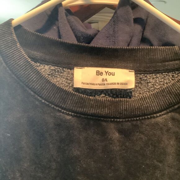 Be you cropped crewneck stone washed size g/l - Picture 2 of 2
